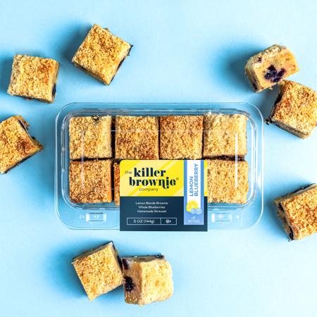 Dorothy Lane Killer Brownie Lemon Blueberry Blonde Bites - 8 Count (x3)