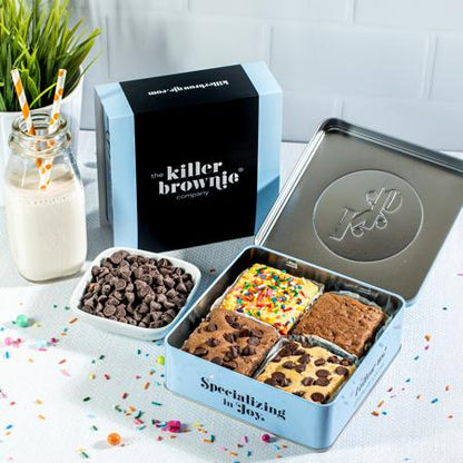 Dorothy Lane Killer Brownie Party Favorites Gift Tin - 4 Count