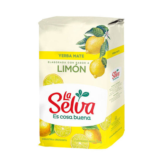 Pampa Direct La Selva Yerba Mate with Lemon Flavor, 1 kg / 35.27 oz