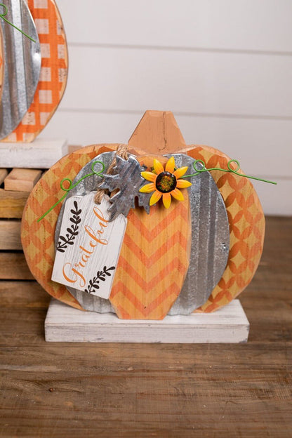 Decorator's Warehouse Layered Pumpkin Decor