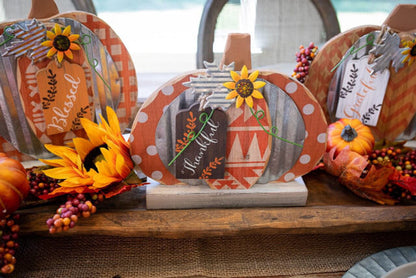 Decorator's Warehouse Layered Pumpkin Decor