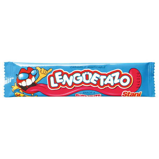 Pampa Direct Lengüetazo Long Tutti-Frutti Soft Sour Candy, 13 g / 0.5 oz (pack of 10)