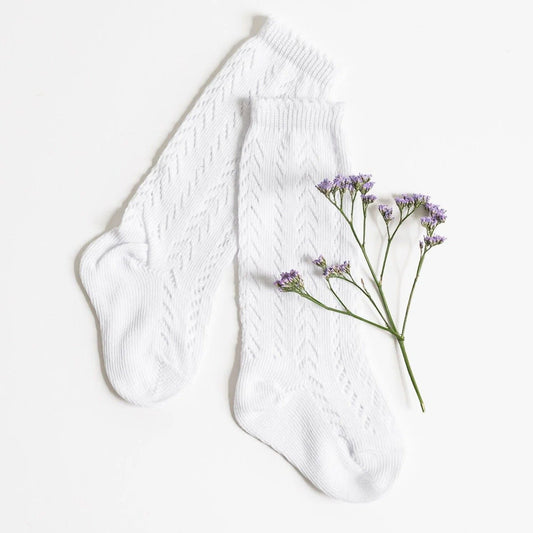 Little Love Bug Co. LLB Lace Knee High Socks