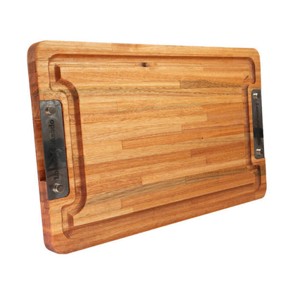 Pampa Direct Locos x El Asado Premium Large Eucalyptus Platter Board, 35 cm x 60 cm / 13.77" x 23.62"