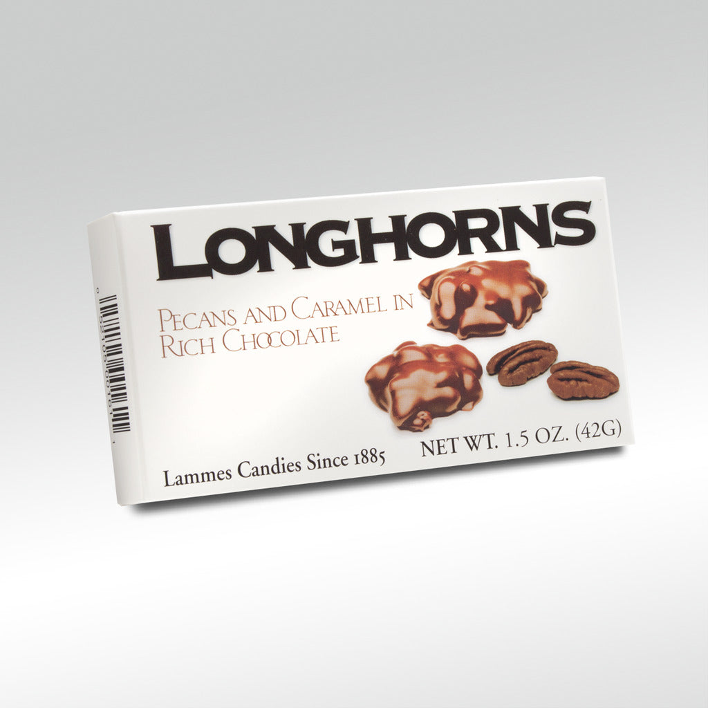 Lammes Candies Milk Chocolate Longhorns