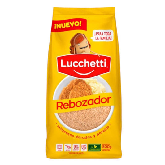Pampa Direct Lucchetti Bread Crumbs for Milanesas, 500 g / 17.6 oz