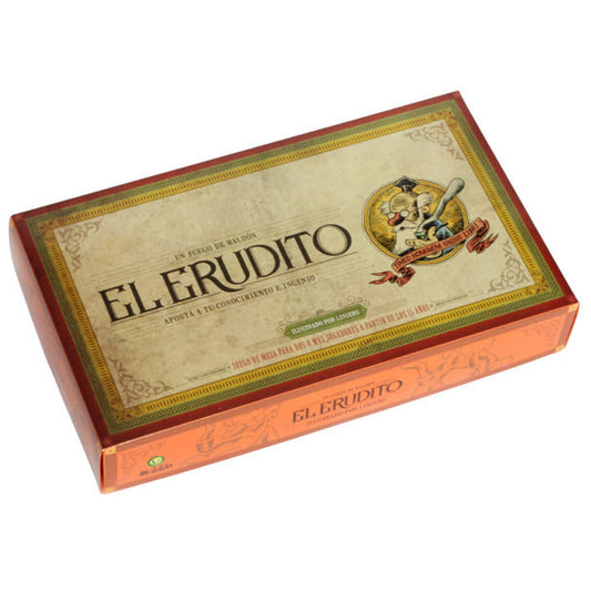 Pampa Direct Maldón El Erudito Board Game for 2 or More Players, Ages 15 and Up, Illustrated by Liniers