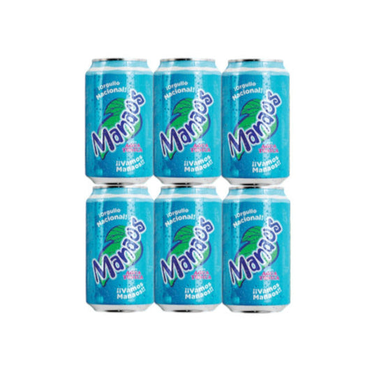 Pampa Direct Manaos Tonic Water Soda in Can Agua Tónica, 354 cc / 11.97 fl oz (Sixpack)