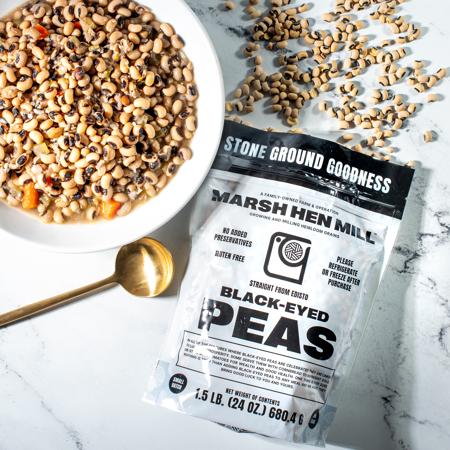 Dorothy Lane Marsh Hen Mill Black-Eyed Peas - 1.5 lb