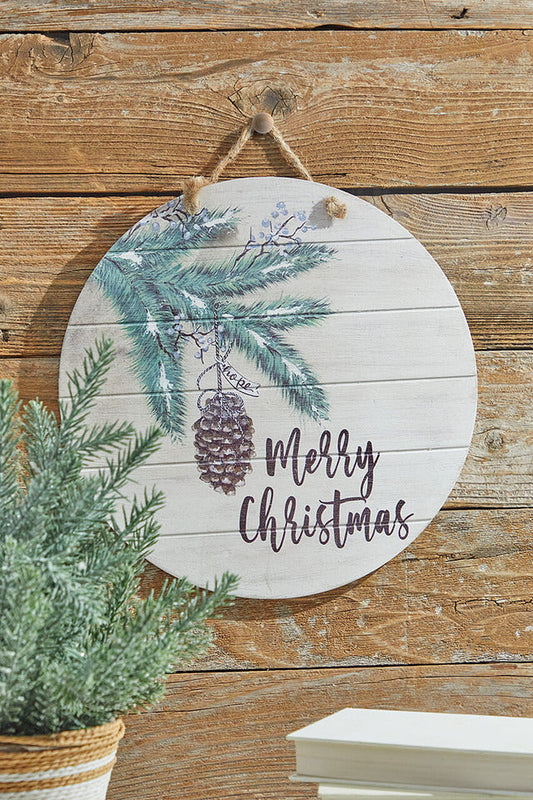 Decorator's Warehouse 14” Merry Christmas Wall Decor