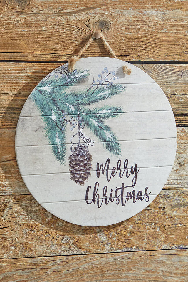 Decorator's Warehouse 14” Merry Christmas Wall Decor