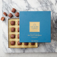 Hickory Farms Milk Chocolate Sea Salt Caramels