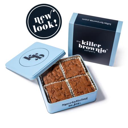 Dorothy Lane The Original Killer Brownie Gift Tin - 4 Count