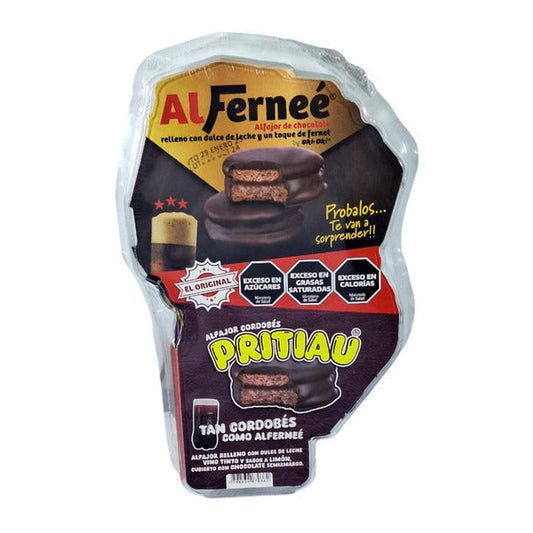Pampa Direct Oki-Oki Alfajores Mixtos Alferneé & Pritiau Córdoba Gift Box, 40 g / 1.41 oz (box of 12)