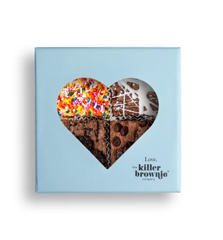 Dorothy Lane From the Heart Gift Box - Killer Brownie Party Favorites (x2)