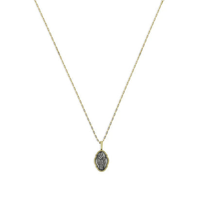 ARGENTO VIVO THE ANTIQUE MARY MEDALLION
