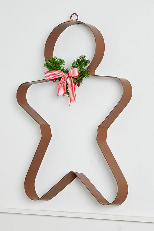 Decorator's Warehouse 22” x 16.75” Gingerbread Man Oversized Cookie Cutter