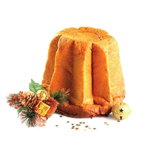 Pampa Direct Molde Pandoro Pan Dulce Professional Aluminum Pandoro Panettone Mold Deep Baking Pan Octagonal Cake Pan for 1 kg, 20 cm / 7.9" diam