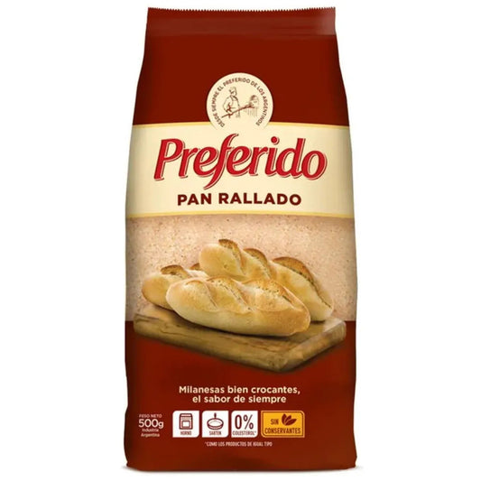 Pampa Direct Pan Rallado Preferido for Milanesas & Rebozados, 500 g / 1.1 lb bag