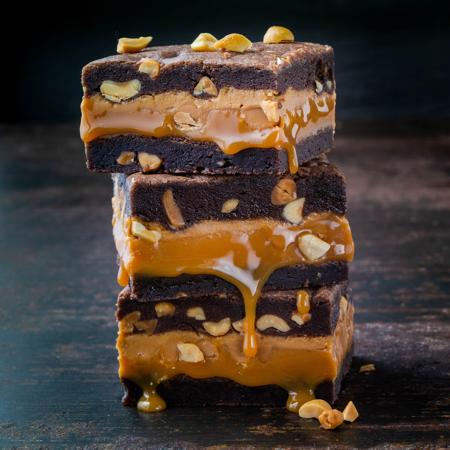Dorothy Lane Peanut Butter Killer Brownie Gift Box - 4 Count (x2)