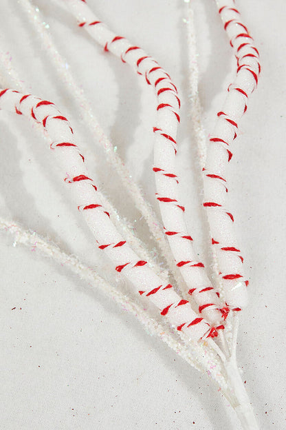 Decorator's Warehouse 24" Peppermint Stick Spray