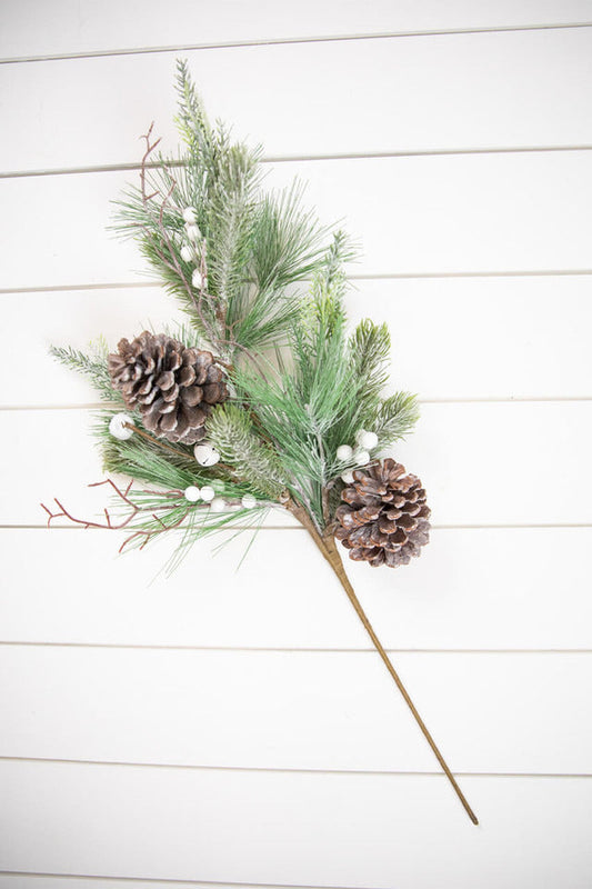 Decorator's Warehouse 29" Pine Berry Bell Spray
