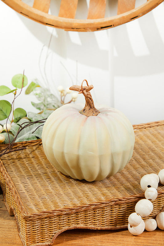 Decorator's Warehouse 6" Light Green Harvest Vine Pumpkin
