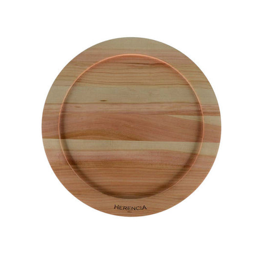 Pampa Direct Herencia Grill Beagle Plate – Lenga Gourmet Line, 28 cm x 2 cm / 11 in x 0.8 in
