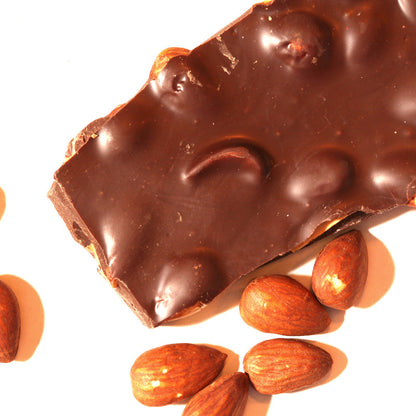 Mendocino Chocolate Company Dark Almond Bark