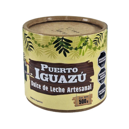 Pampa Direct Puerto Iguazú Artisan Dulce de Leche in Cardboard Packaging, 500 g / 17.64 oz