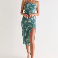 Francesca's Robin Bow Back Floral Midi Dress (x2)