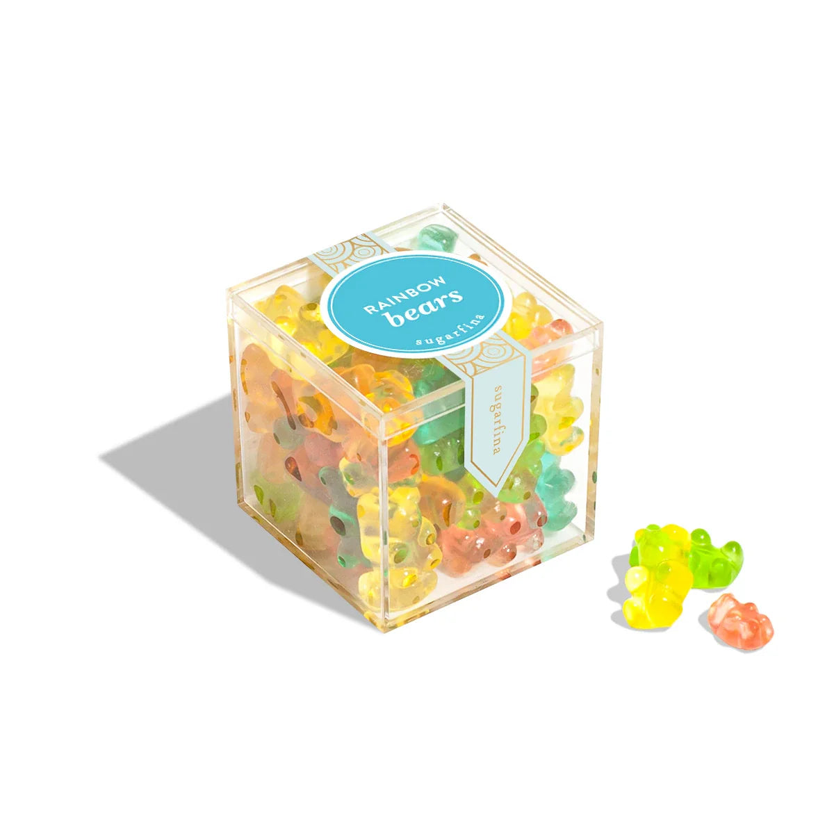 Sugarfina Rainbow Bears Gummy - Small Candy Cube (x4)