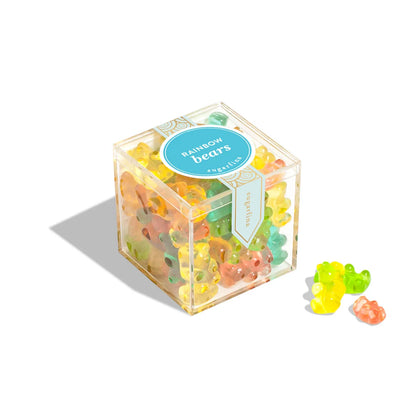 Sugarfina Rainbow Bears Gummy - Small Candy Cube (x4)