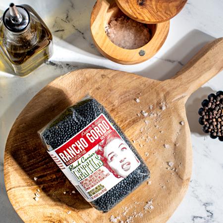 Dorothy Lane Rancho Gordo Black Caviar Lentils - 1 lb