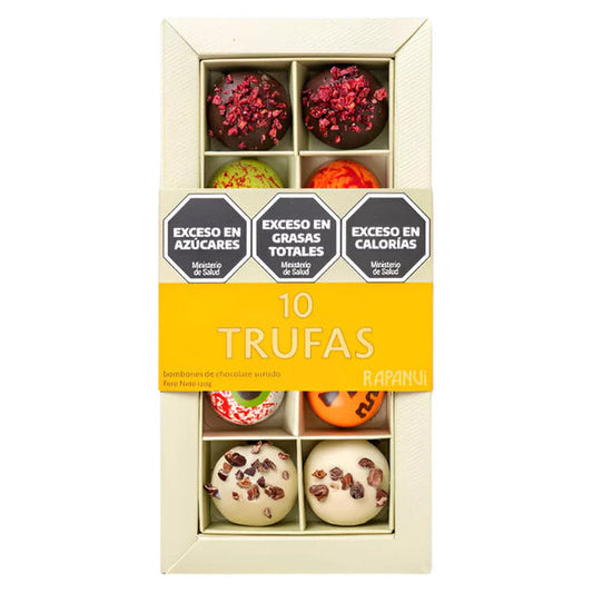 Pampa Direct Rapanui Special Selection Large Truffles & Bonbons Box, 120 g / 4.23 oz