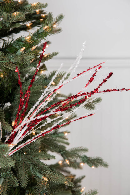 Decorator's Warehouse 30” Red & White Spray