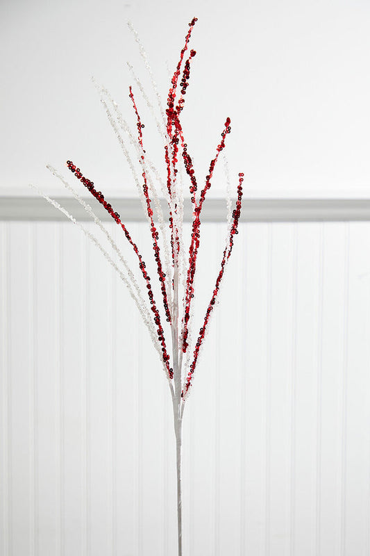 Decorator's Warehouse 30” Red & White Spray