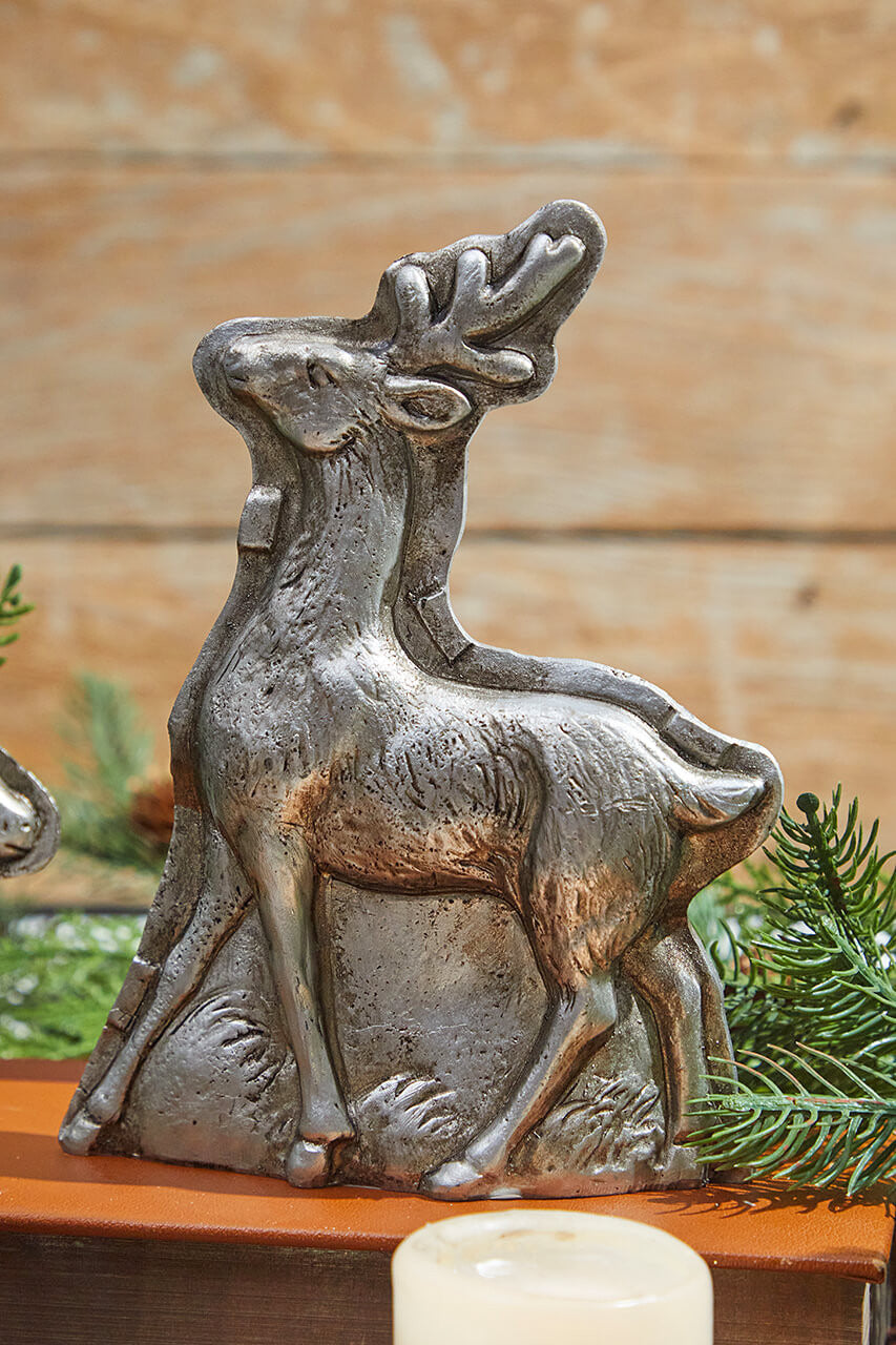 Decorator's Warehouse Resin Zinc Mold Reindeer