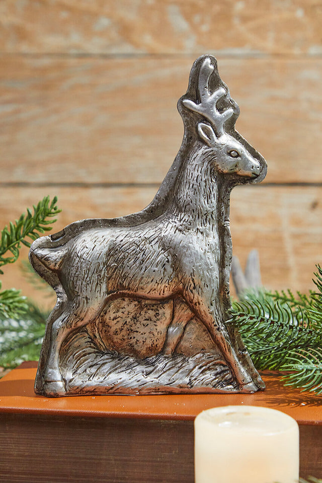 Decorator's Warehouse Resin Zinc Mold Reindeer