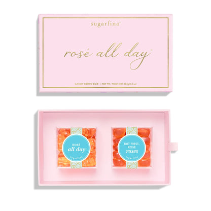 Sugarfina Rosè All Day 2 Piece Candy Bento Box (x2)