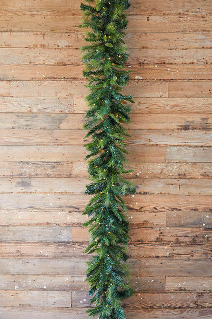 Decorator's Warehouse 9' x 16" LED Royal Mix Garland