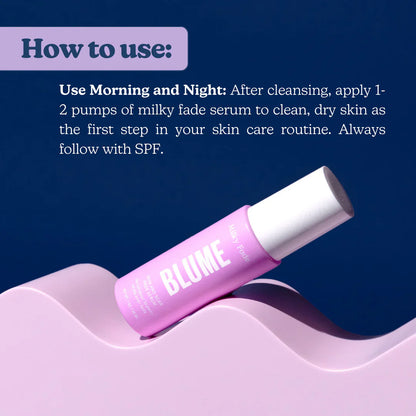 Blume In the Clear: Meltdown, Daydreamer & Milky Fade