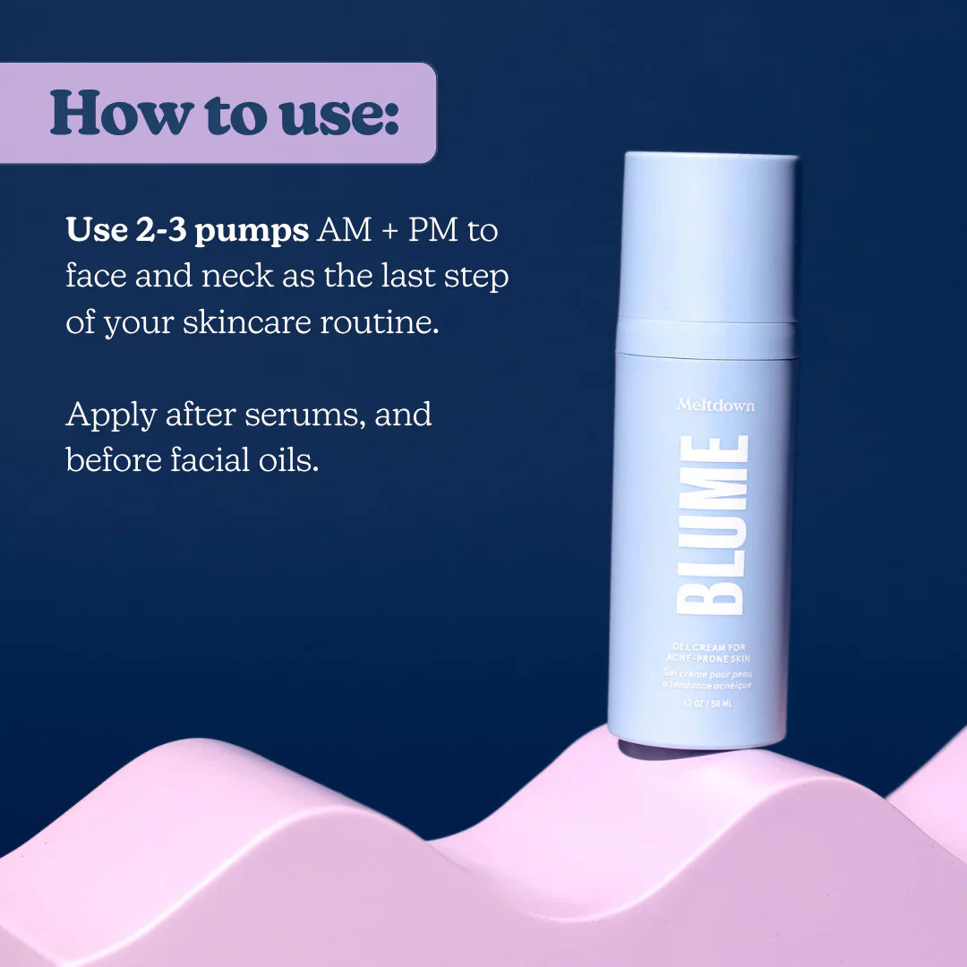 Blume Meltdown Gel Cream with Ceramides x2