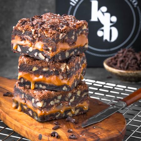 Dorothy Lane Salted Caramel Killer Brownie Gift Box - 4 Count (x2)