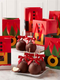 Mrs Prindables Santa's Helpers Caramel Apple Gift Set