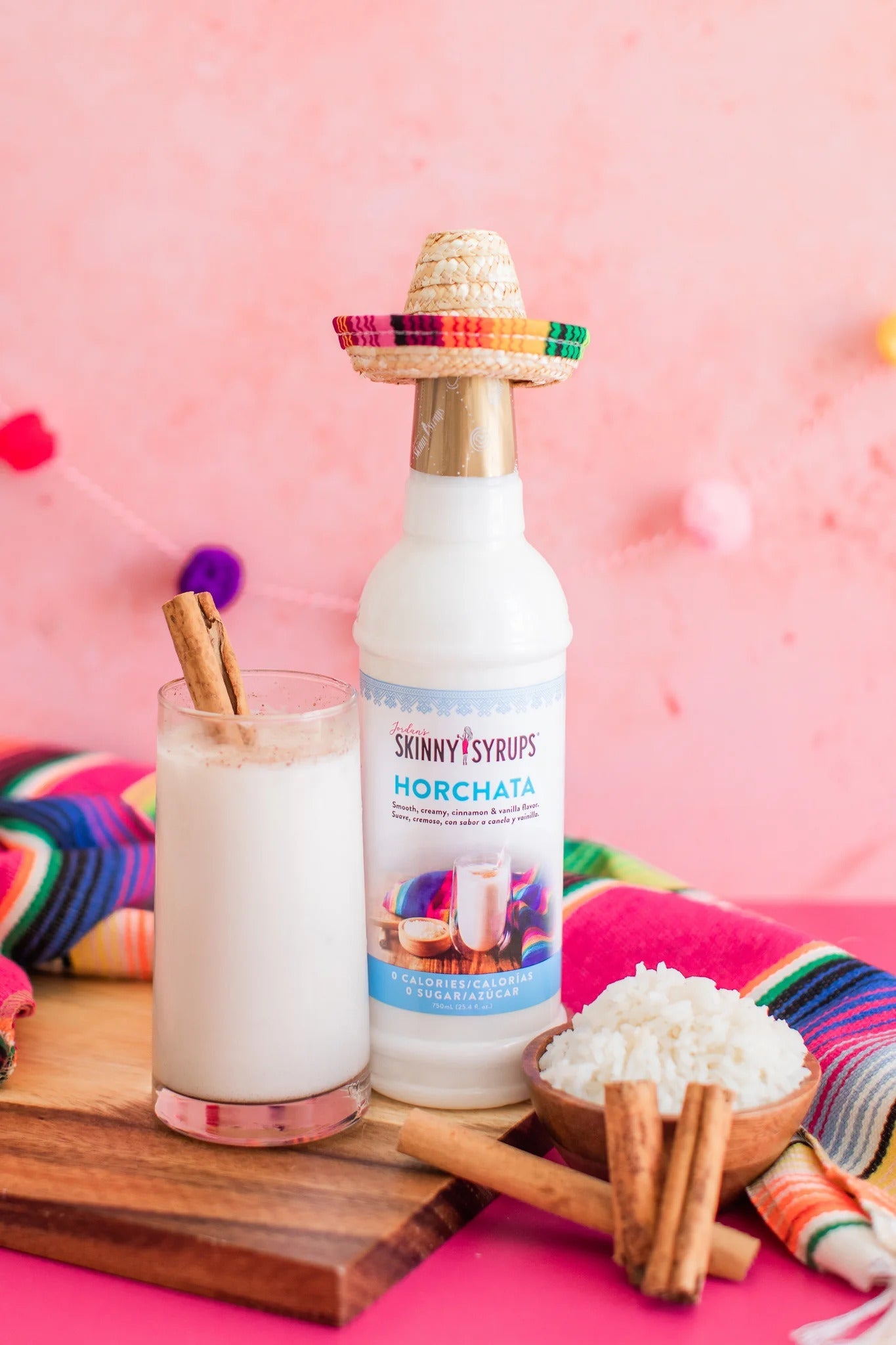 Skinny Mixes Sugar Free Horchata Syrup