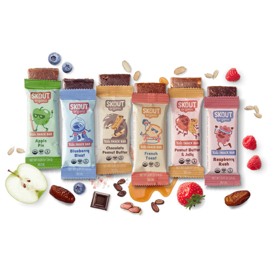 Skout Organic Kids Bar Variety Pack - 36 Pack