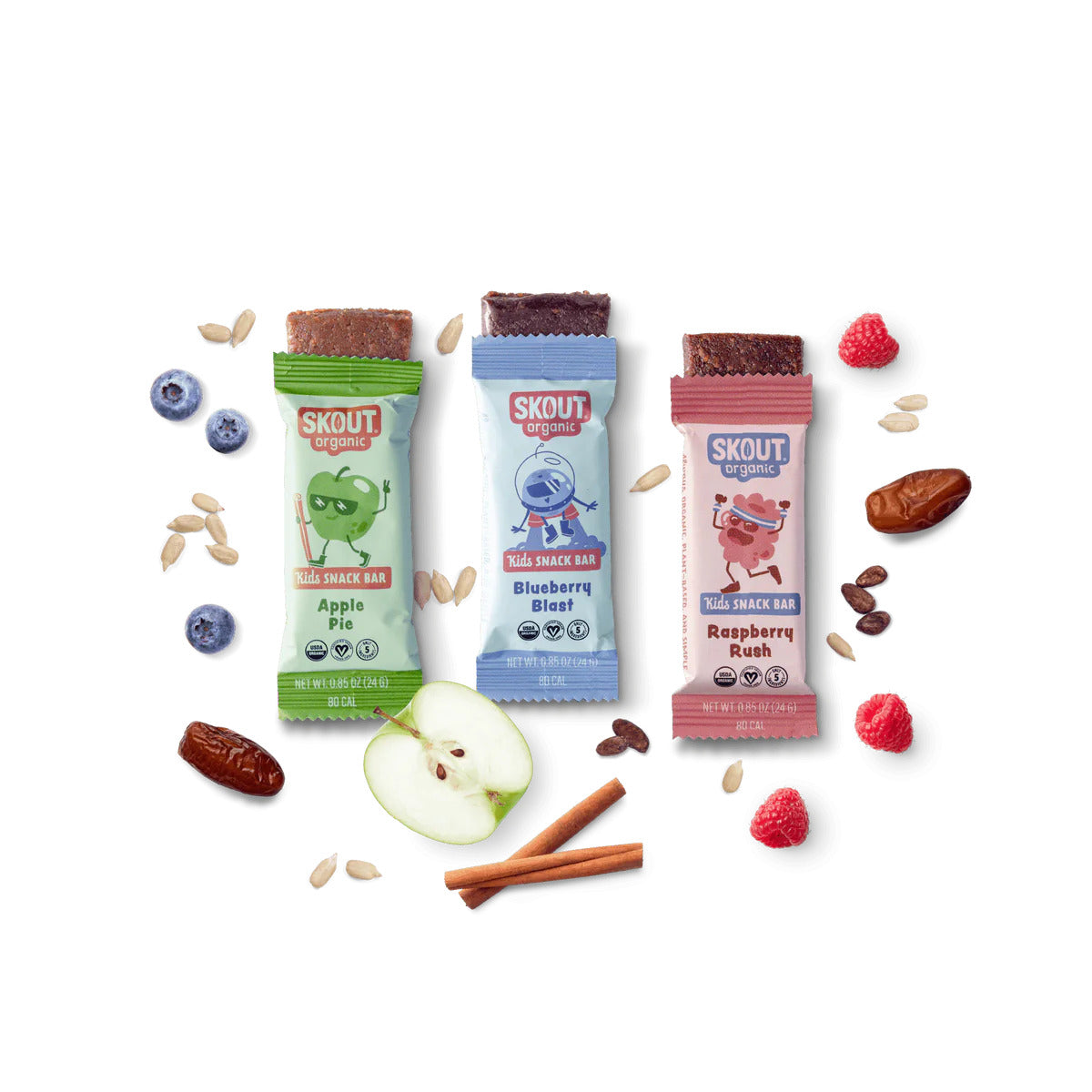 Skout Organic Kids Fruit Bar Variety Pack