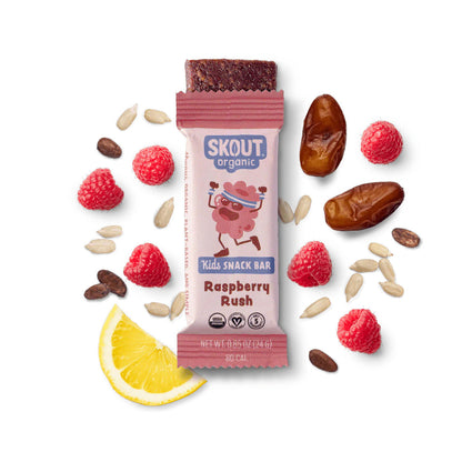 Skout Organic Raspberry Rush Kids Bar
