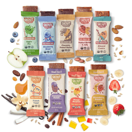 Skout Organic Small Batch Kids Bar Variety Pack - 36 Pack